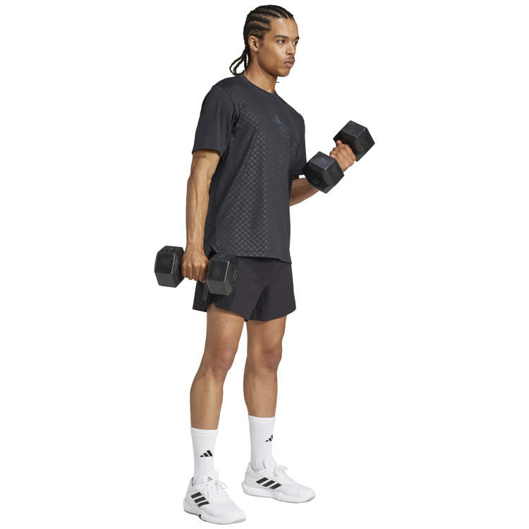 Tricou bărbătesc Adidas POWER 3S TEE XS Negru photo 2