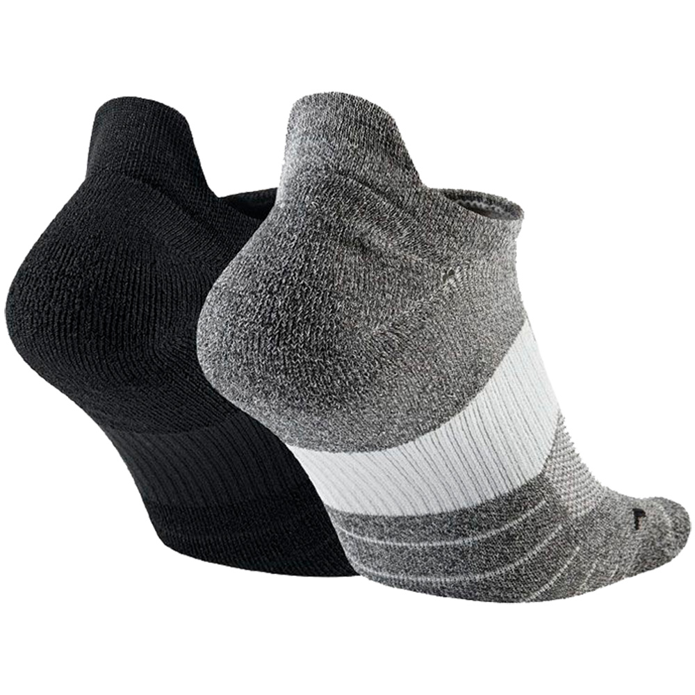 Sosete Unisex Nike U NK MLTPLIER NS 2PR L Negru-gri photo 2