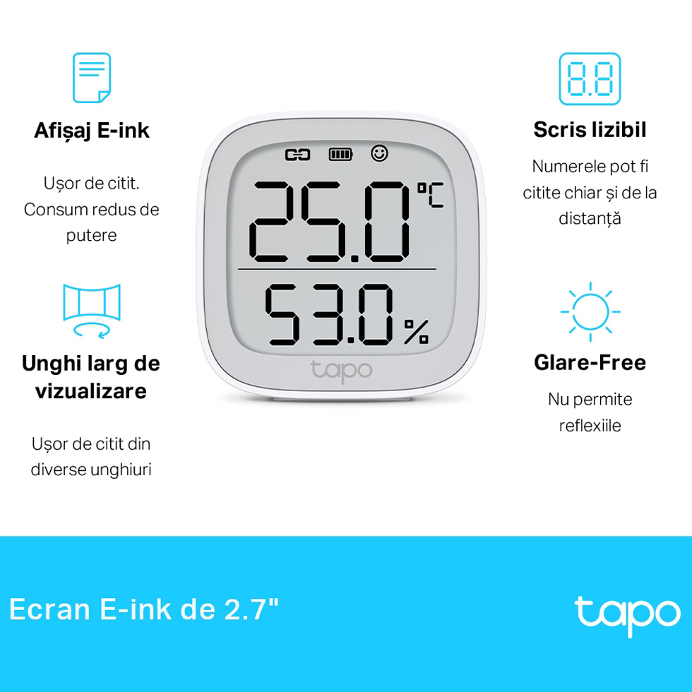 Монитор температуры и влажности TP-LINK Tapo T315  photo 4