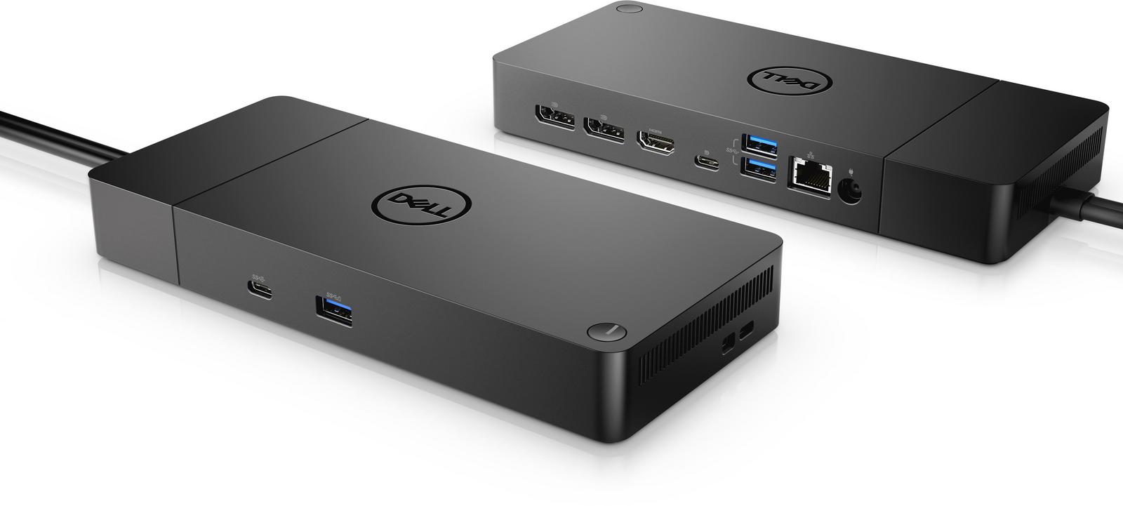 Dell Thunderbolt Dock WD19TBS, 180W - 2 x USB-C 3.1 Gen 2, 3 x USB-A 3.1 Gen 1, 2 x DisplayPort 1.4, HDMI 2.0b, USB-C Multifunction DisplayPort, RJ45, Thunderbolt 3. photo 1