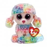 TY TY37223 Bb Poofie - Multicolor Poodle 15cm thumbnav 1