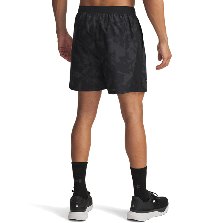 Sorti de bărbați Under Armour UA LAUNCH 7 PRINT SHORTS L Negru photo 2