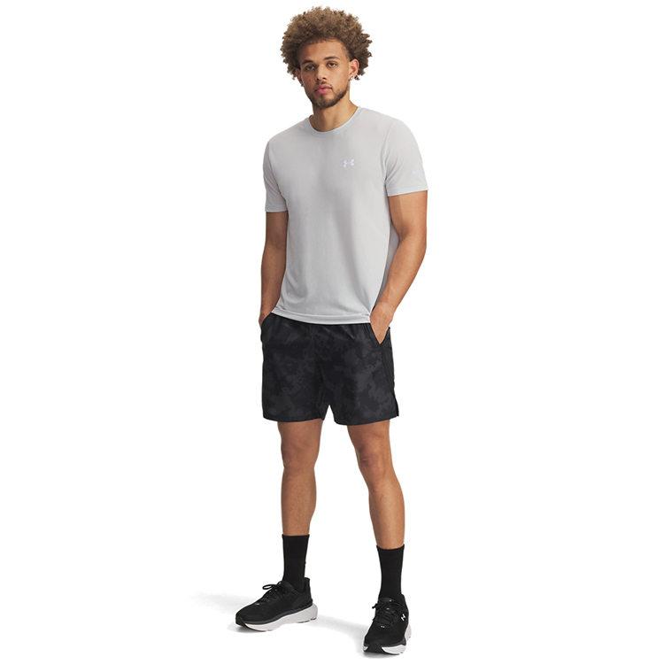 Sorti de bărbați Under Armour UA LAUNCH 7 PRINT SHORTS L Negru photo 3