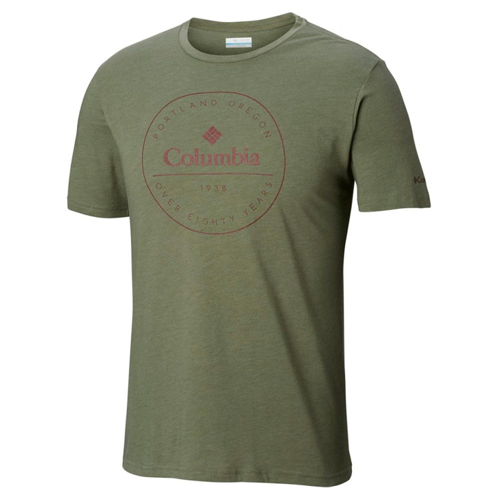 Tricou bărbătesc Columbia Onchan Park Tee S Verde photo 1 Tricou bărbătesc Columbia Onchan Park Tee S Verde photo 1