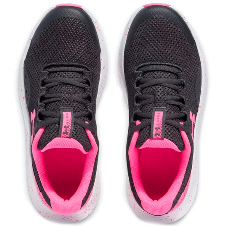 Кроссовки Under Armour UA GGS Surge 4 / см / Черный/Розовый photo 5