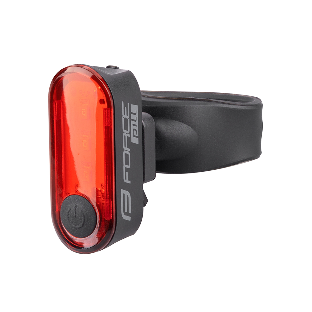 Fara spate Force PILL 12LM, 3 x LED, USB photo 1
