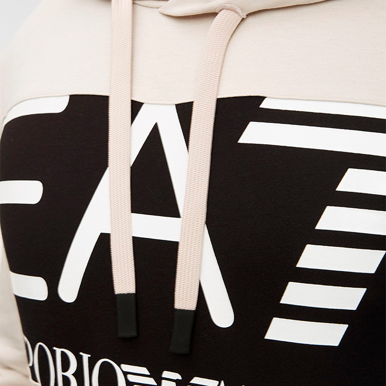 Hanorac pt bărbați EA7 EMPORIO ARMANI SWEATSHIRT XL Bej photo 5