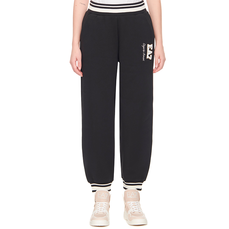 Брюки EA7 EMPORIO ARMANI TROUSER XS Черный Женский photo 2