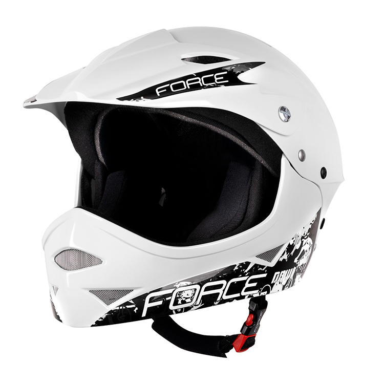 Casca de bicicleta Force DOWNHILL junior Alb 90216 photo 1 Casca de bicicleta Force DOWNHILL junior Alb 90216 photo 1