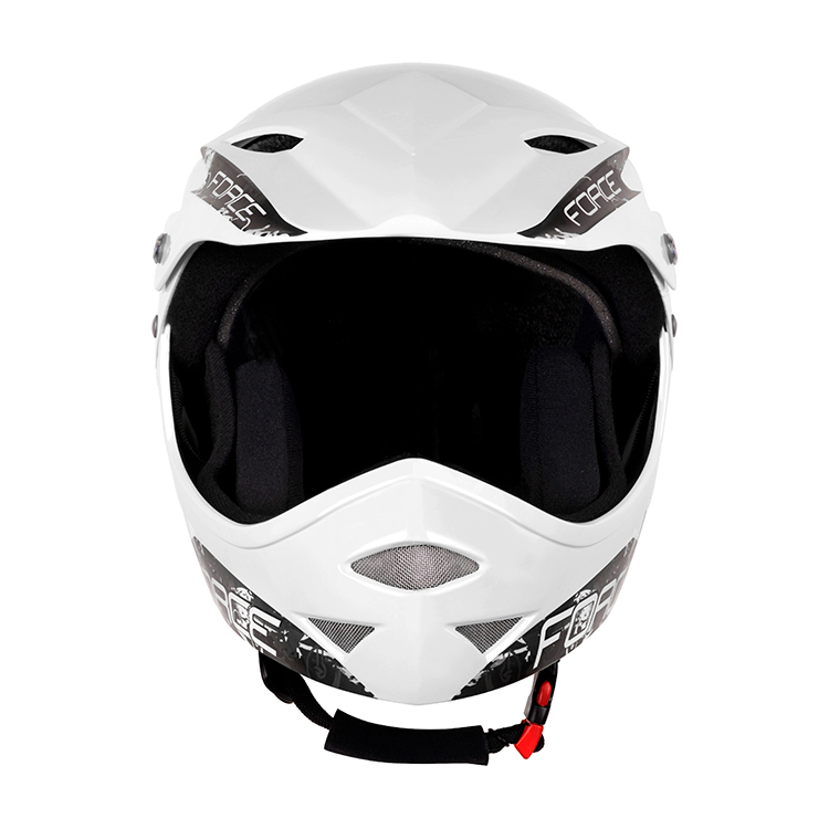 Casca de bicicleta Force DOWNHILL junior Alb 90216 photo 3