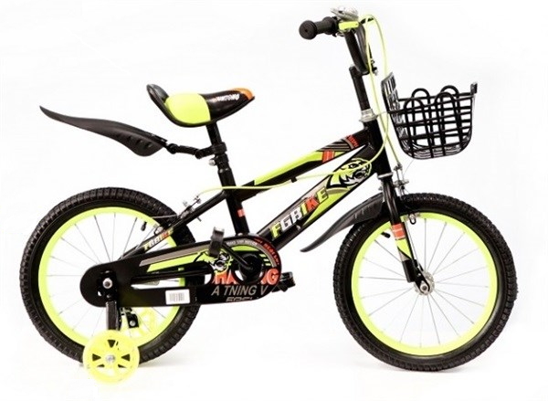 Bicicleta pentru copii CAIDER FN16B14-16 / Negru-galben AW19 / 1 photo 1 Bicicleta pentru copii CAIDER FN16B14-16 / Negru-galben AW19 / 1 photo 1
