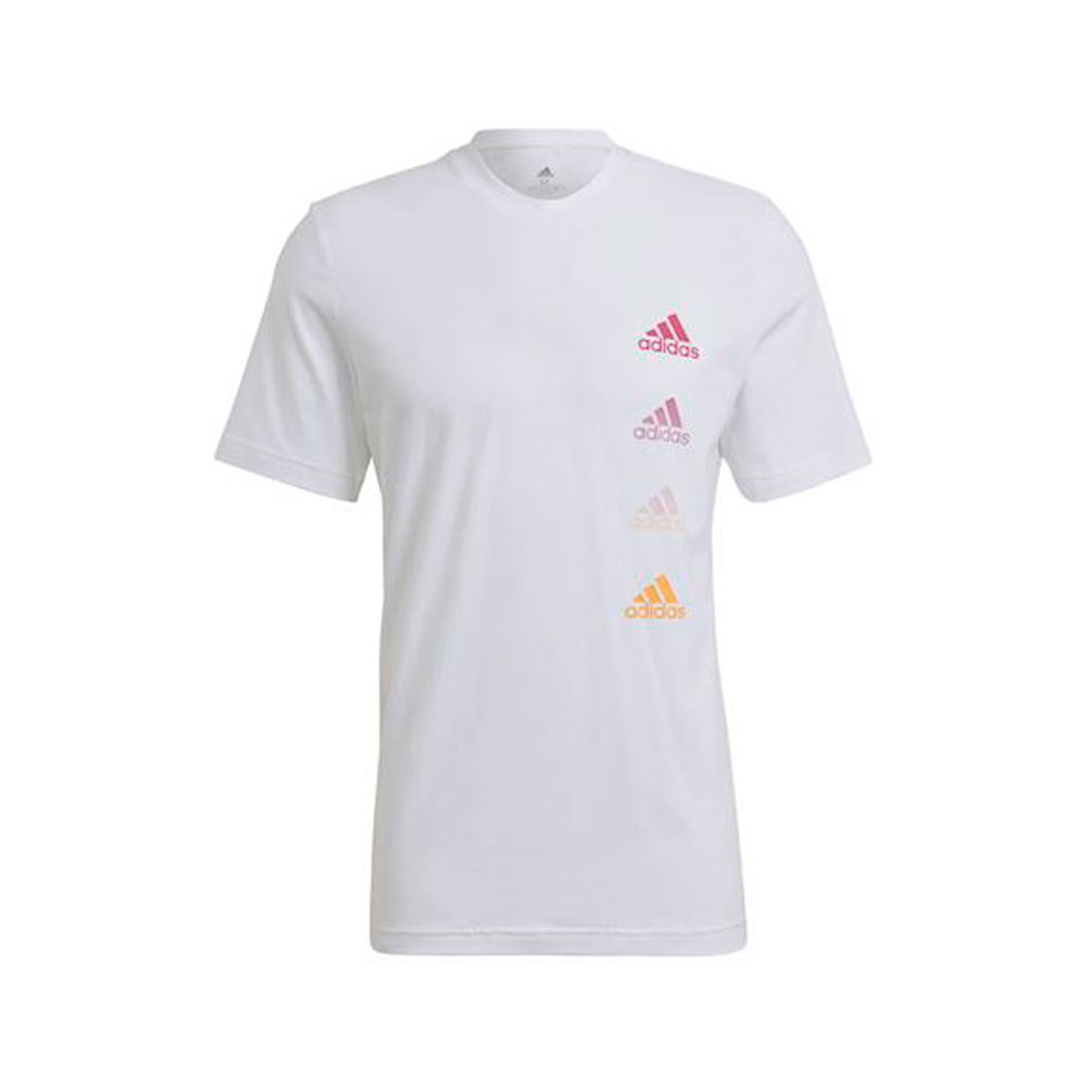 Tricou bărbătesc Adidas M FAVS Q2 T S Alb photo 1 Tricou bărbătesc Adidas M FAVS Q2 T S Alb photo 1