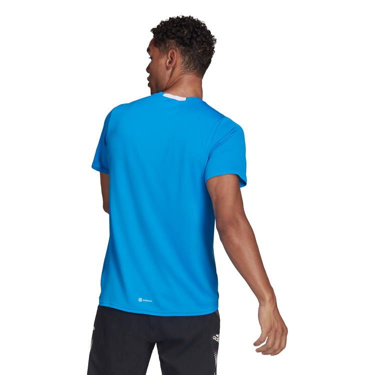 Tricou bărbătesc Adidas D4M TEE S Albastru photo 3