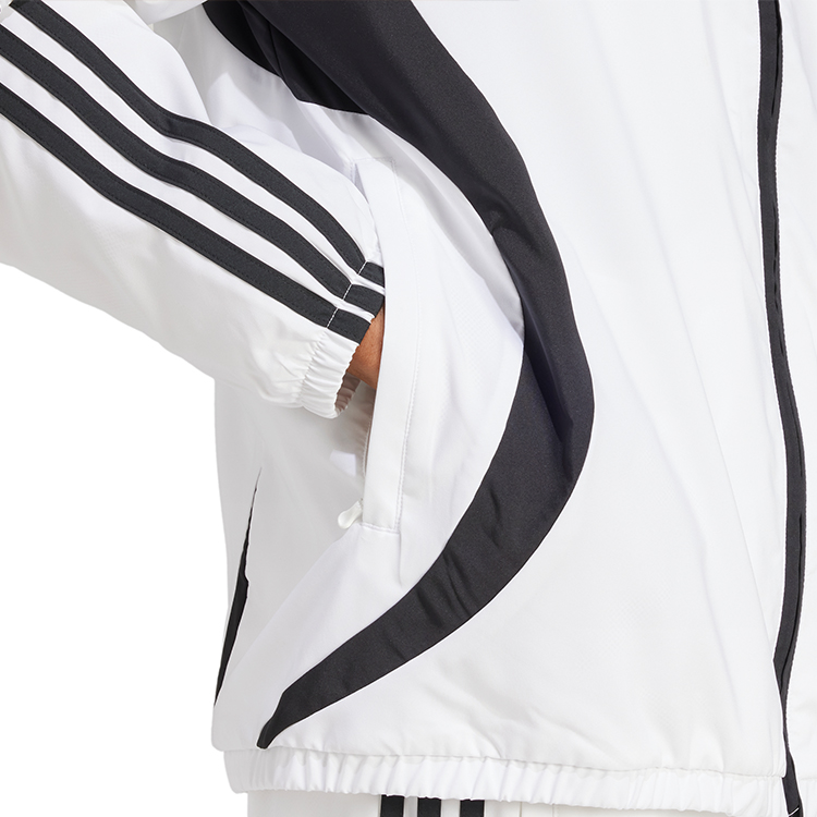 Мужская Толстовка Adidas TEAMGEIST TT XS Белый photo 3