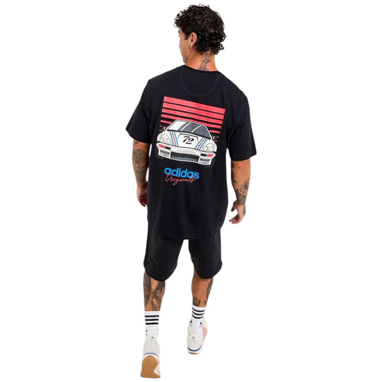 Tricou bărbătesc Adidas MOTOSP GFX TEE S Negru photo 4