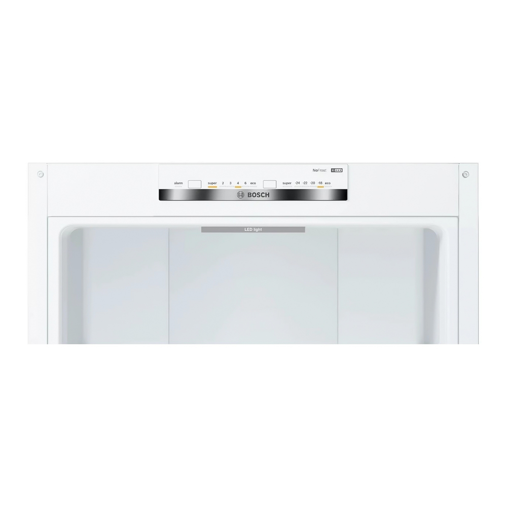 Холодильник двухдверный Bosch KGN39VW316 / 366 л / 203 см / F / Белый photo 5