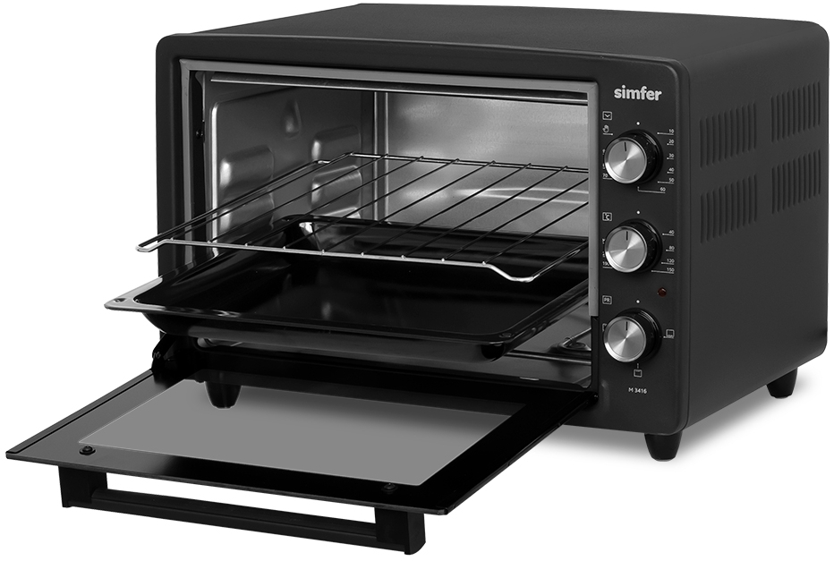 Cuptor electric Simfer M3416, 34 l, 1300 W, Negru photo 4
