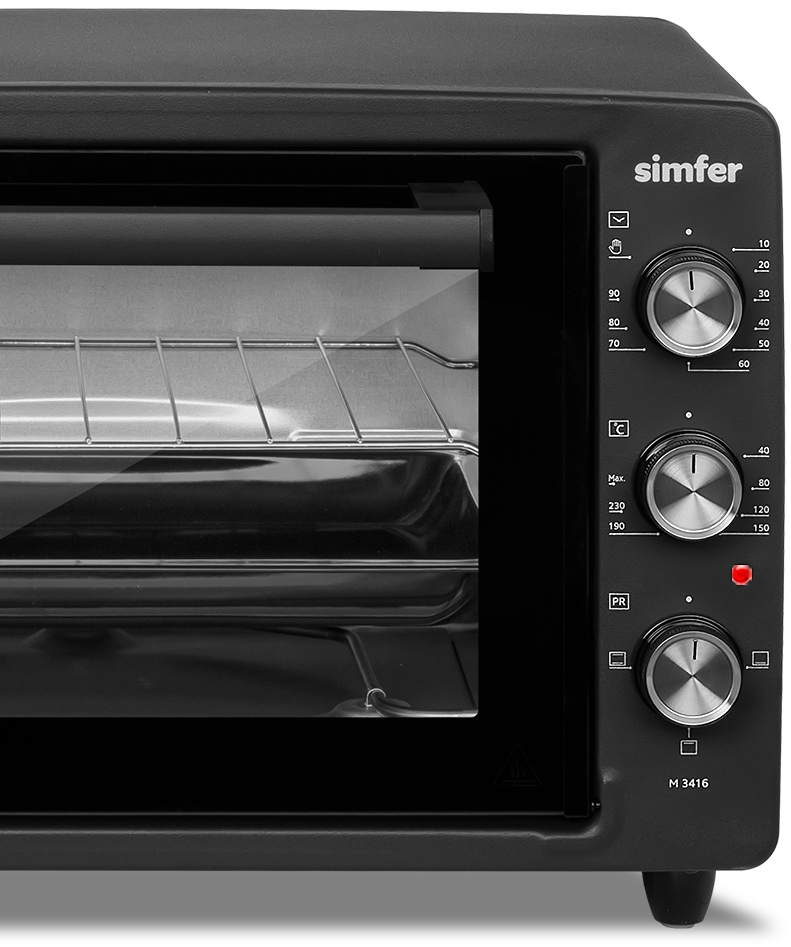 Cuptor electric Simfer M3416, 34 l, 1300 W, Negru photo 5