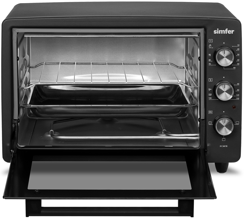 Cuptor electric Simfer M3416, 34 l, 1300 W, Negru photo 6