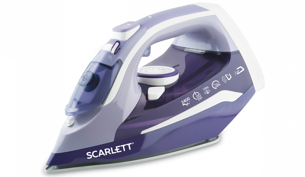 Fier de calcat Scarlett SC-SI30K16, 300 ml, Violet photo 