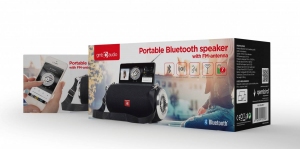 Boxa portabila Gembird SPK-BT-17, Black / 10W / Bluetooth / USB / microSD / 1200 mAh thumbnav 5