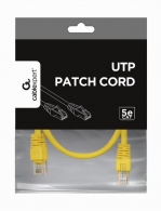 UTP Cat.5e Patch cord, 0.25m, Yellow thumbnav 3