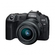 Aparat foto mirrorless CANON EOS R8 + RF 24-50 f/4.5-6.3 IS STM  (5803C016) Black thumbnav 2