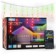 Luminite sub forma de turturi de exterior GOVEE RGBIC Icicle Ligths 10M thumbnav 1