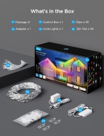 Luminite sub forma de turturi de exterior GOVEE RGBIC Icicle Ligths 10M thumbnav 9