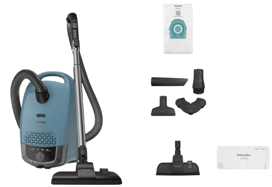 Пылесос с мешком Miele tehno-trendsrl1101516 / 890Вт / Nordic Blue photo 4