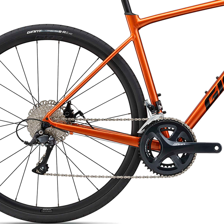 Bicicleta sosea Giant Contend AR 3 Portocaliu L photo 3