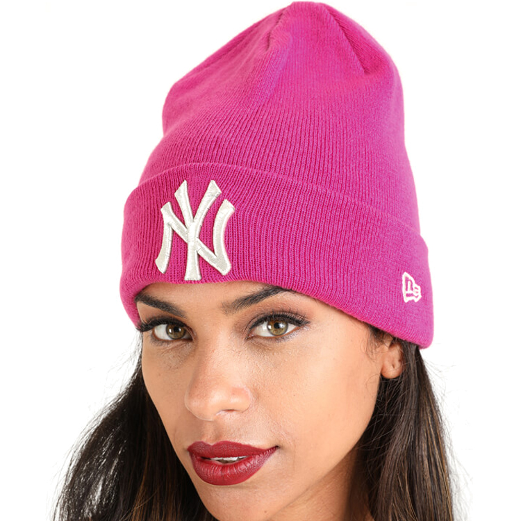Caciula New Era WMNS METALLIC LOGO CUFF KNIT NEYYAN One size Roz photo 4