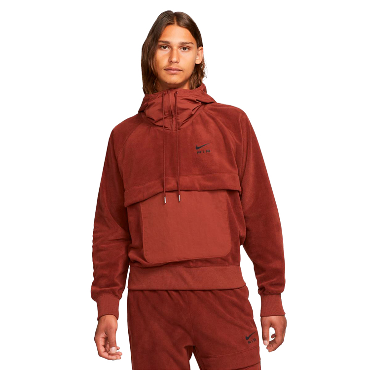 Hanorac pt bărbați Nike M NSW AIR WINTER TOP L Maro photo 2