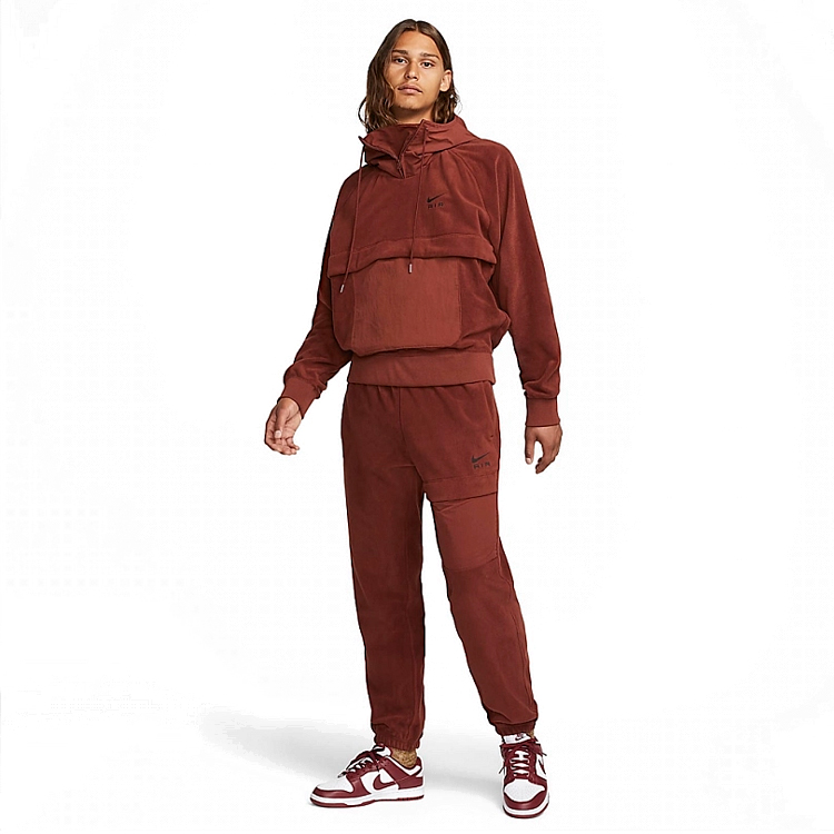 Hanorac pt bărbați Nike M NSW AIR WINTER TOP L Maro photo 3