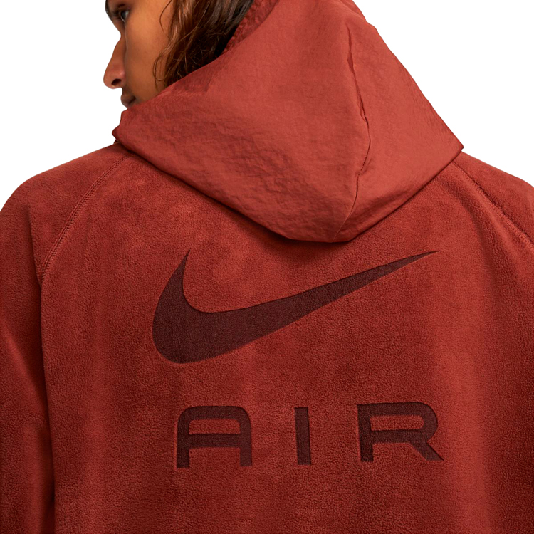 Hanorac pt bărbați Nike M NSW AIR WINTER TOP L Maro photo 6