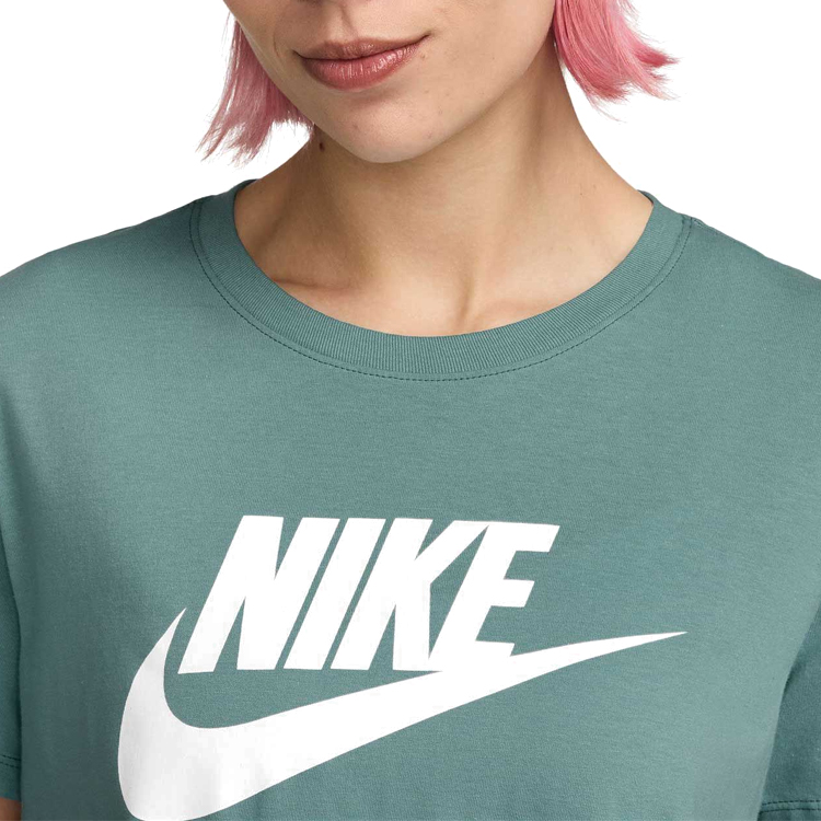 Tricou Nike W NSW TEE ESSNTL ICN FTRA L Verde Femei photo 3