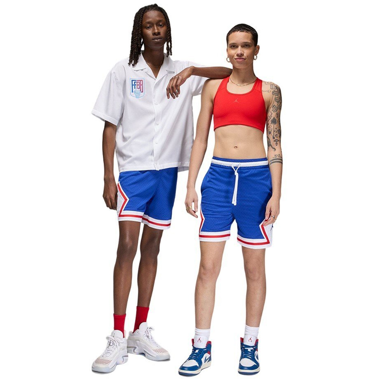 Sorti de bărbați Nike M J FFBB DF SPRT DMND SHORT M Albastru photo 3