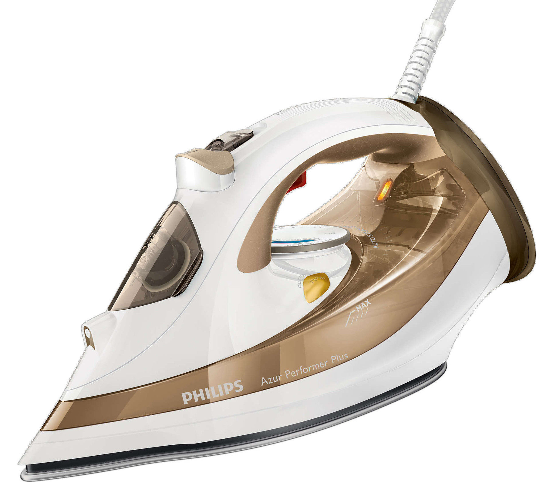 Утюг Philips GC4521/17, 300 мл, Белый/Коричневый photo Утюг Philips GC4521/17, 300 мл, Белый/Коричневый photo