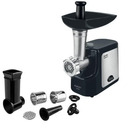 Tocator de carne Scarlett SC MG45M17, 2.5 kg/min, 2200 W, Negru photo 2