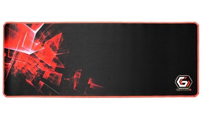 Gembird Mouse pad MP-GAMEPRO-XL, Gaming, Dimensions: 350 x 900 x 3 mm, Material: natural rubber foam + fabric, Black photo 1
