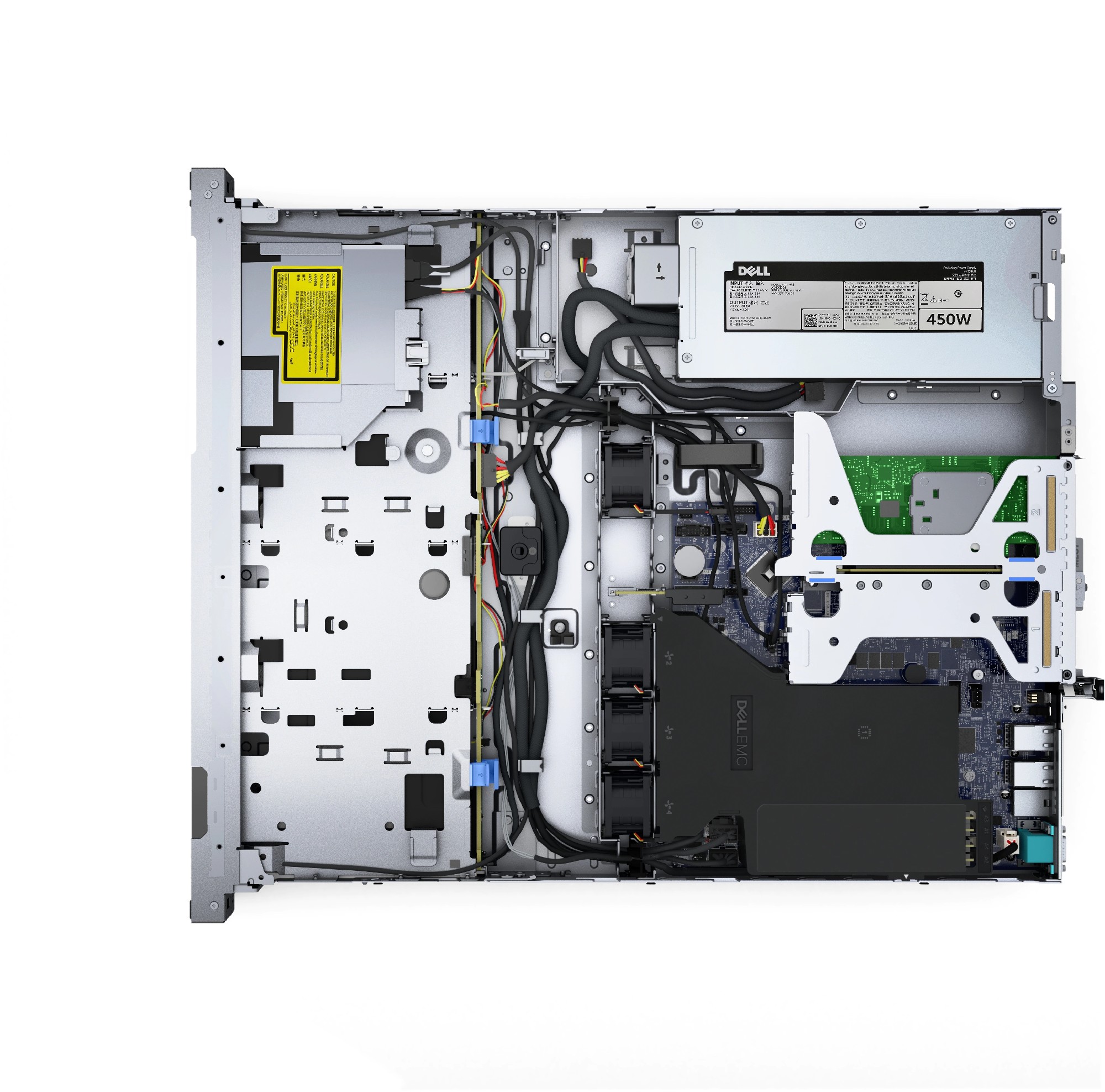 Dell PowerEdge R250 1U Rack, Intel Xeon E-2314 (2.8GHz, 8M, 4C/4T, 65W), 1x16GB UDIMM DDR4 RAM, 2TB HDD SATA,  (Chassis 4x3.5” Hot-Plug HDD), iDRAC9 Basic, On-Board LOM Broadcom 5720 Dual Port 1Gb, TPM 2.0 V3, Single Hot-Plug 700W PSU Titanium, 1U/2U Stat photo 5