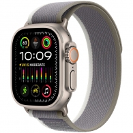 Умные часы Apple Watch Ultra 2 GPS + Cellular, 49mm Titanium Case with Green/Grey Trail Loop - S/M (MRF33RB/A) thumbnav 1