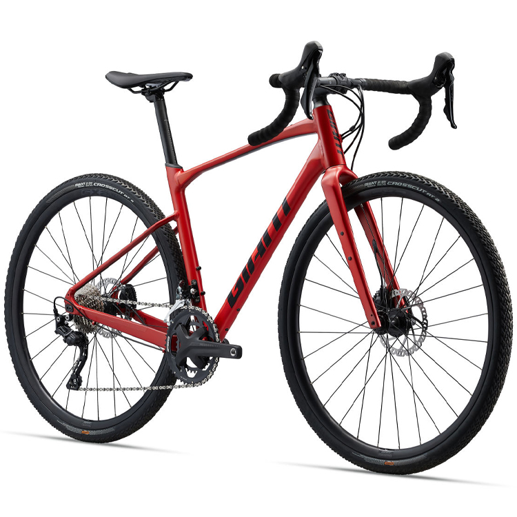Bicicleta de pietris Giant Revolt 1 Red XL photo 2