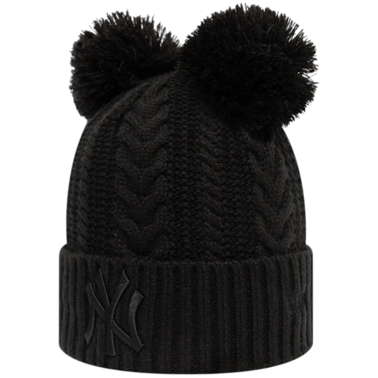 Caciula New Era CHYT DOUBLE POM CUFF KNIT NEYYAN CHILD Negru photo 1 Caciula New Era CHYT DOUBLE POM CUFF KNIT NEYYAN CHILD Negru photo 1