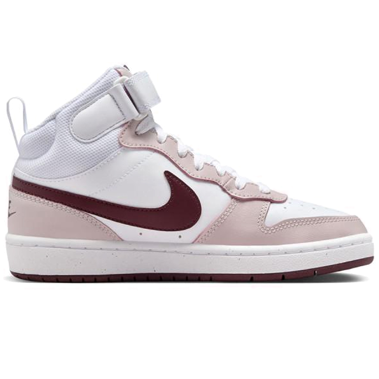 Кроссовки Nike COURT BOROUGH MID 2 GS / Женский / 39 / Белый/Розовый photo 2