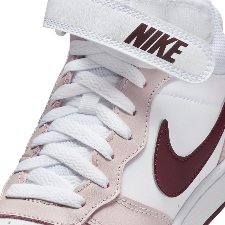 Кроссовки Nike COURT BOROUGH MID 2 GS / Женский / 39 / Белый/Розовый photo 5