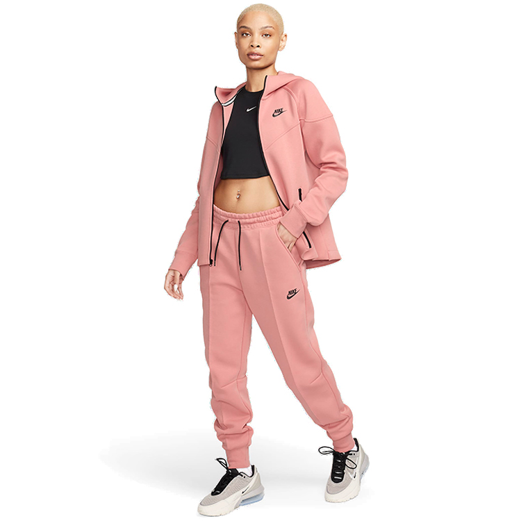 Брюки Nike W NSW TCH FLC MR JGGR M Розовый Женский photo 4