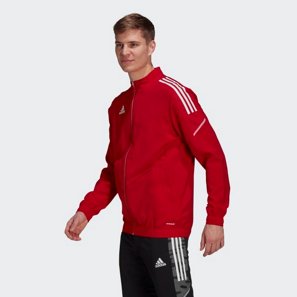Hanorac pt bărbați Adidas CON21 PRE JKT S Rosu photo 2