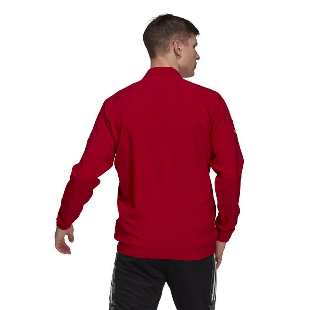 Hanorac pt bărbați Adidas CON21 PRE JKT S Rosu photo 3