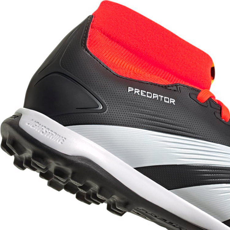 Бутсы Adidas PREDATOR LEAGUE SOCK TF / Мужской / 39.5 / Черный/Красный photo 4